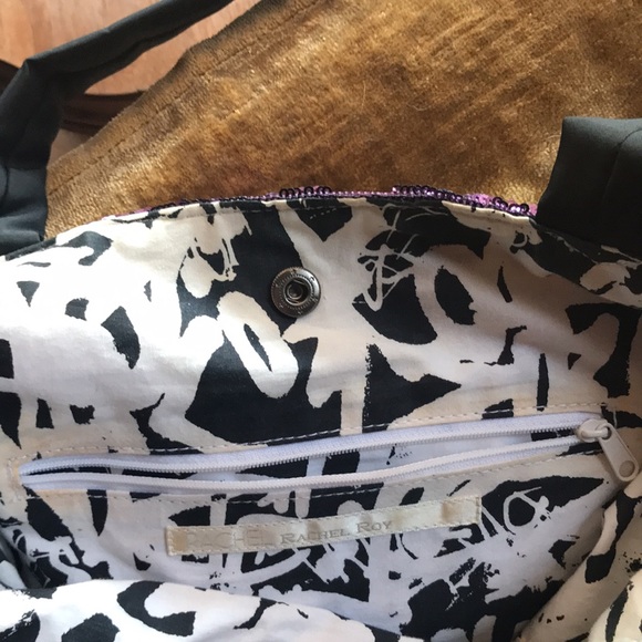 🌿RACHEL ROY SEQUIN TOTE - Picture 8 of 9